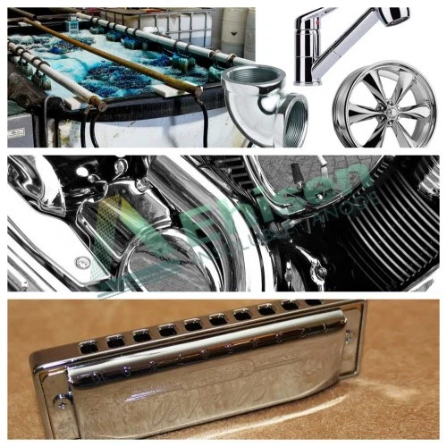 Application of iridium-tantalum coated titanium plate electrode for chrome plating Application of iridium-tantalum coated titanium plate electrode for chrome plating